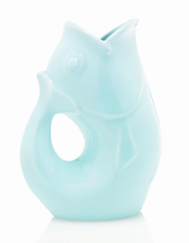 Blue Gurgle Pot - Medium