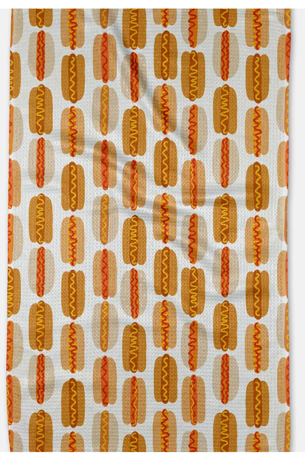 Hot Dogs Of Summer Tea Towel