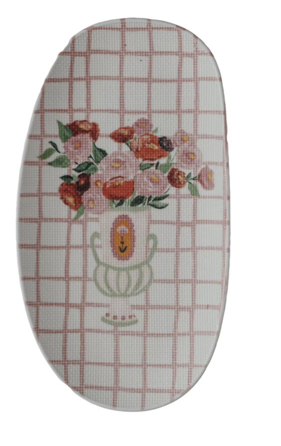 Plate With Flowers