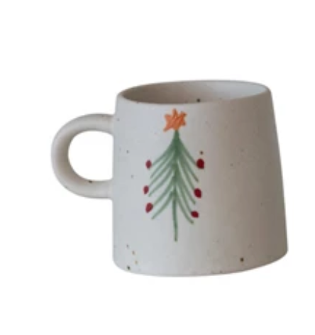 Christmas Stoneware Mug