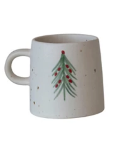 Christmas Stoneware Mug