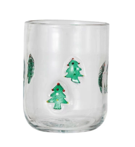 Holiday Drinking Glass - 4 Styles