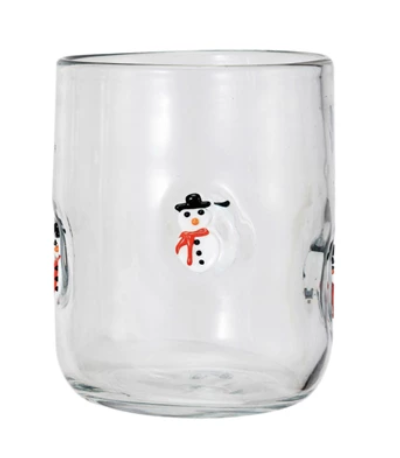 Holiday Drinking Glass - 4 Styles