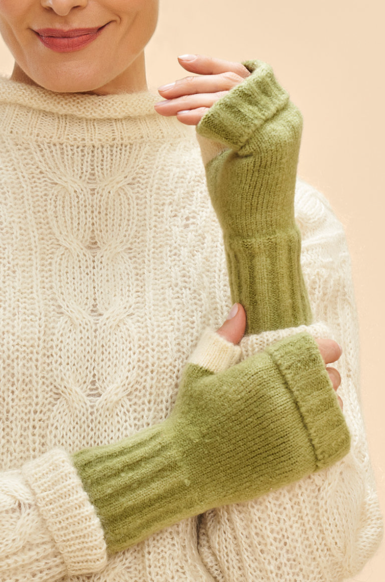 Cassia Gloves - Sage