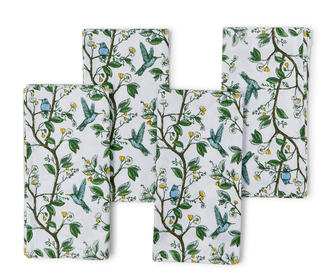 Hummingbird Napkins - Set of 4