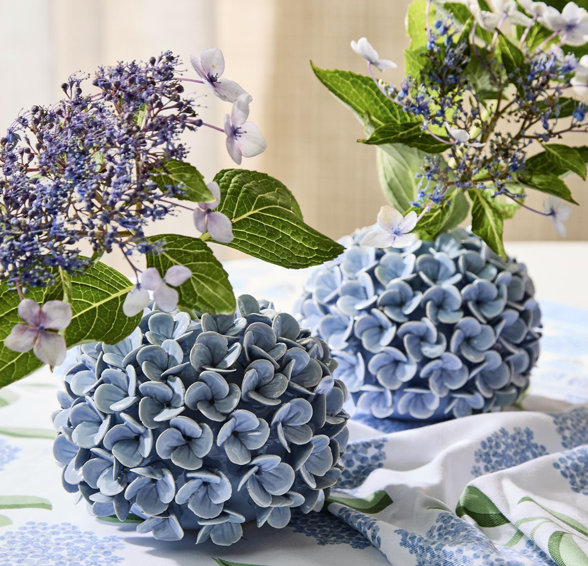 Hydrangea Taper Holder or Bud Vase