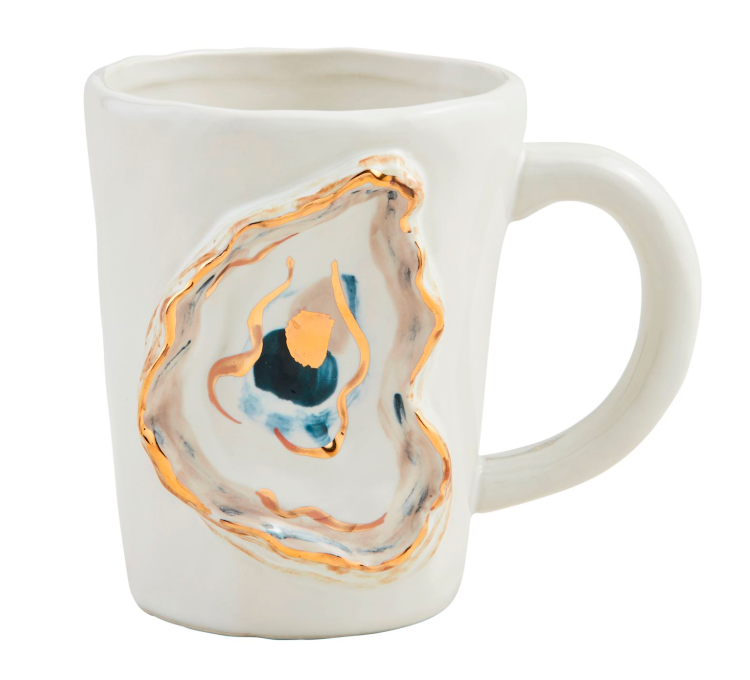 Oyster Shell Mug