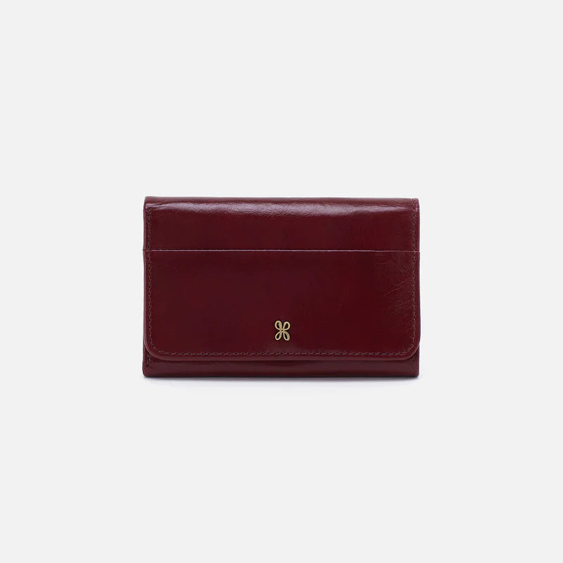 Jill Trifold Wallet - Winterberry