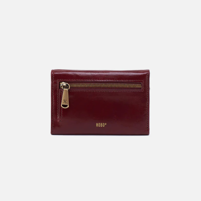 Jill Trifold Wallet - Winterberry