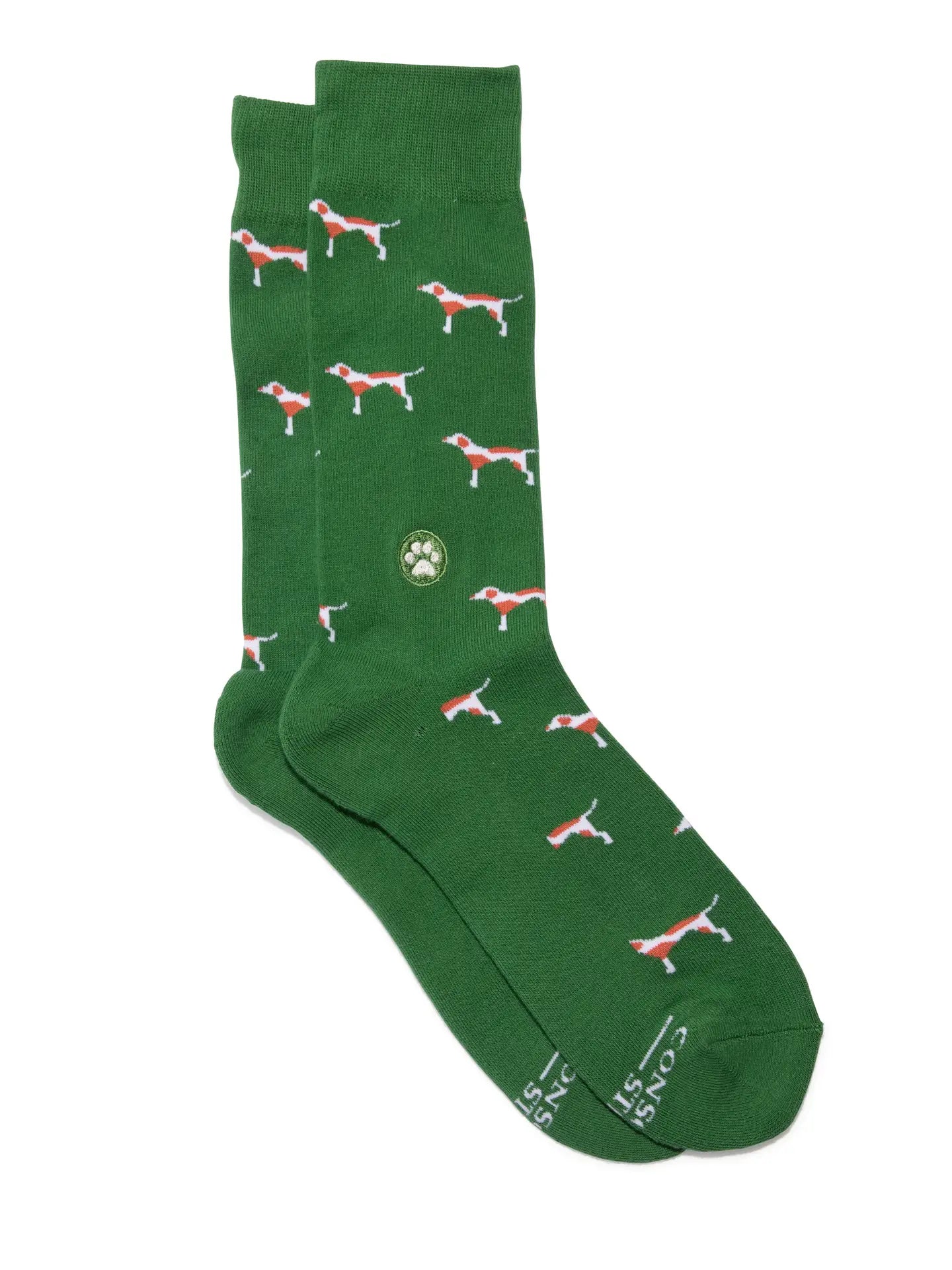 Socks That Save Dogs - Green