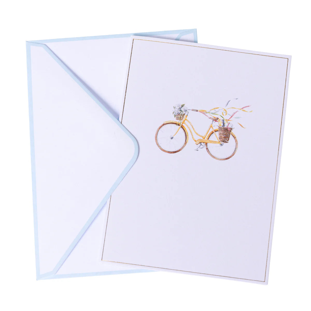 Watercolor Bike Boxex Cards