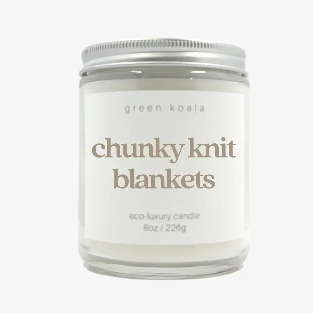 Candle - Chunky Knit Blanket