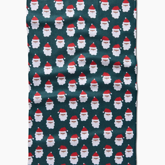 Dish Towel - Santa Santa