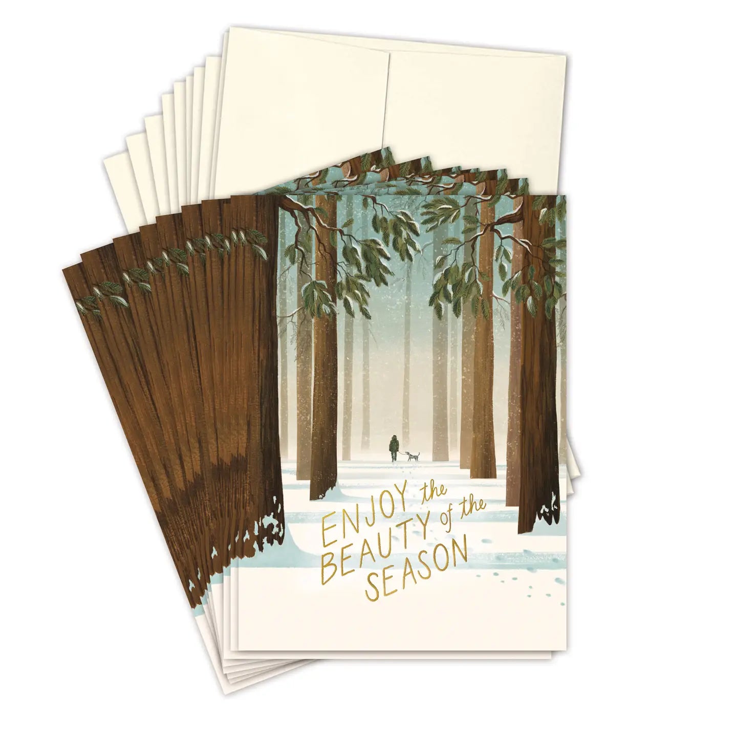 Boxed Cards - Winter Walk