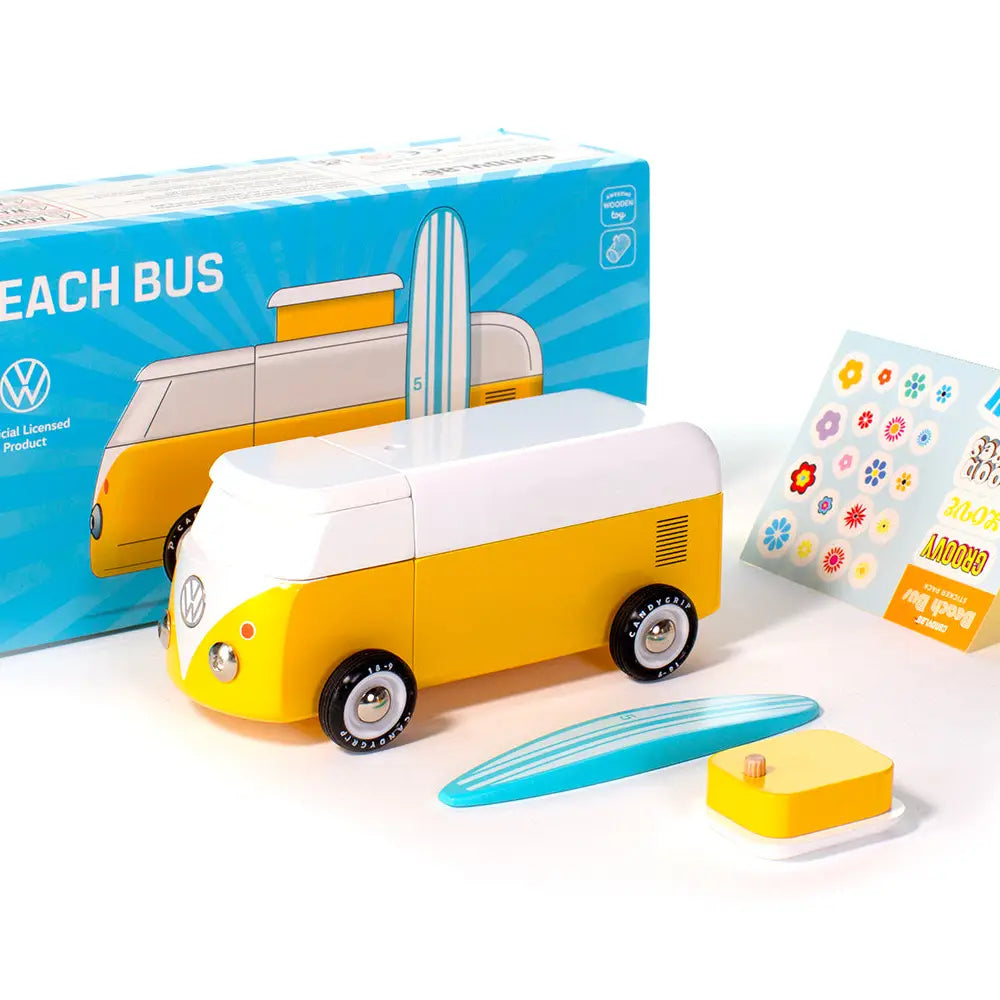 Push Toy - Blue VW Bus