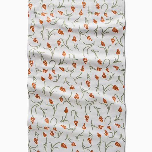 Tea Towel - Crayon Floral