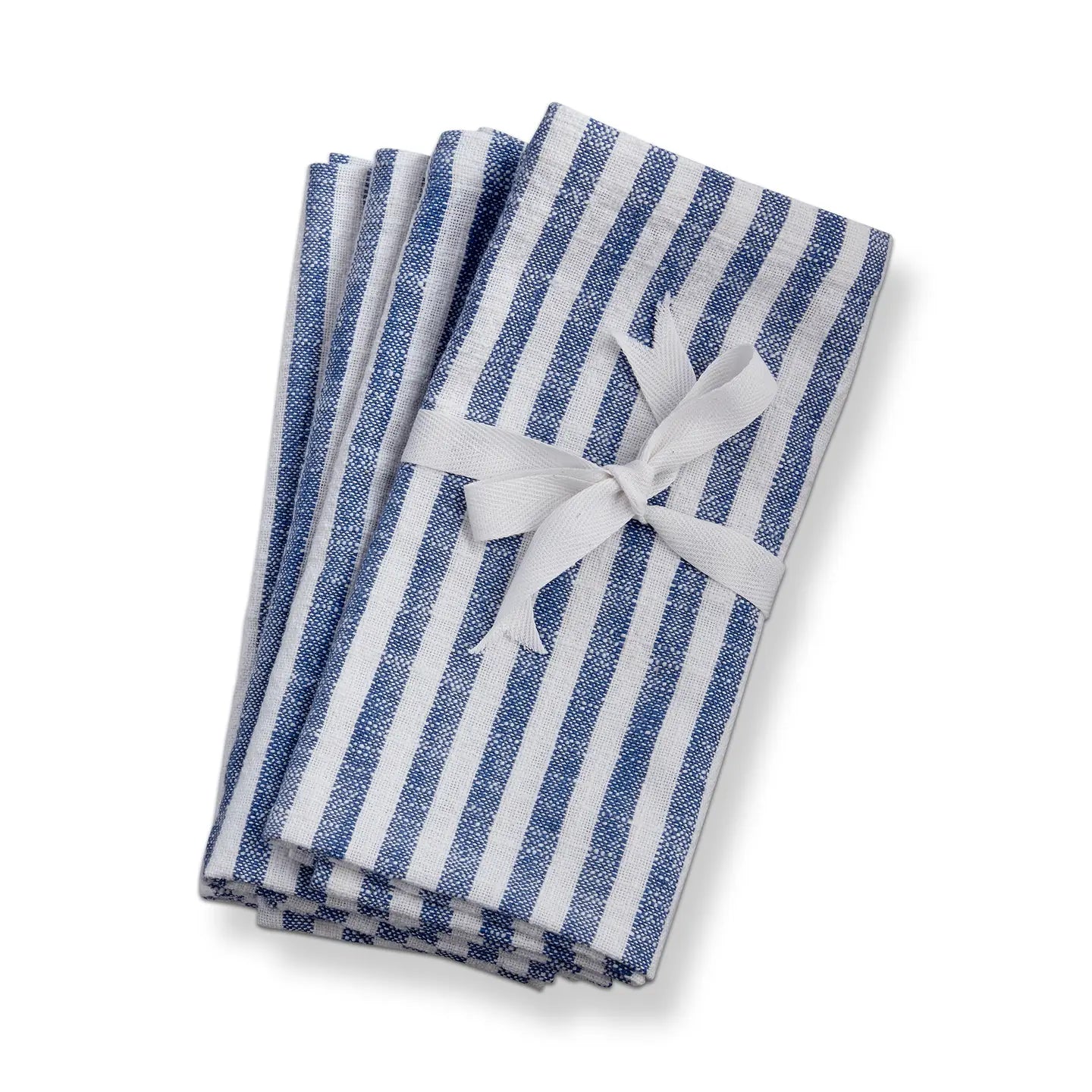 Stripe Napkin Set of 4 - Blue