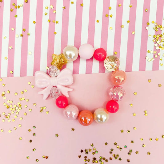 Kids Bracelet - Pink Bow