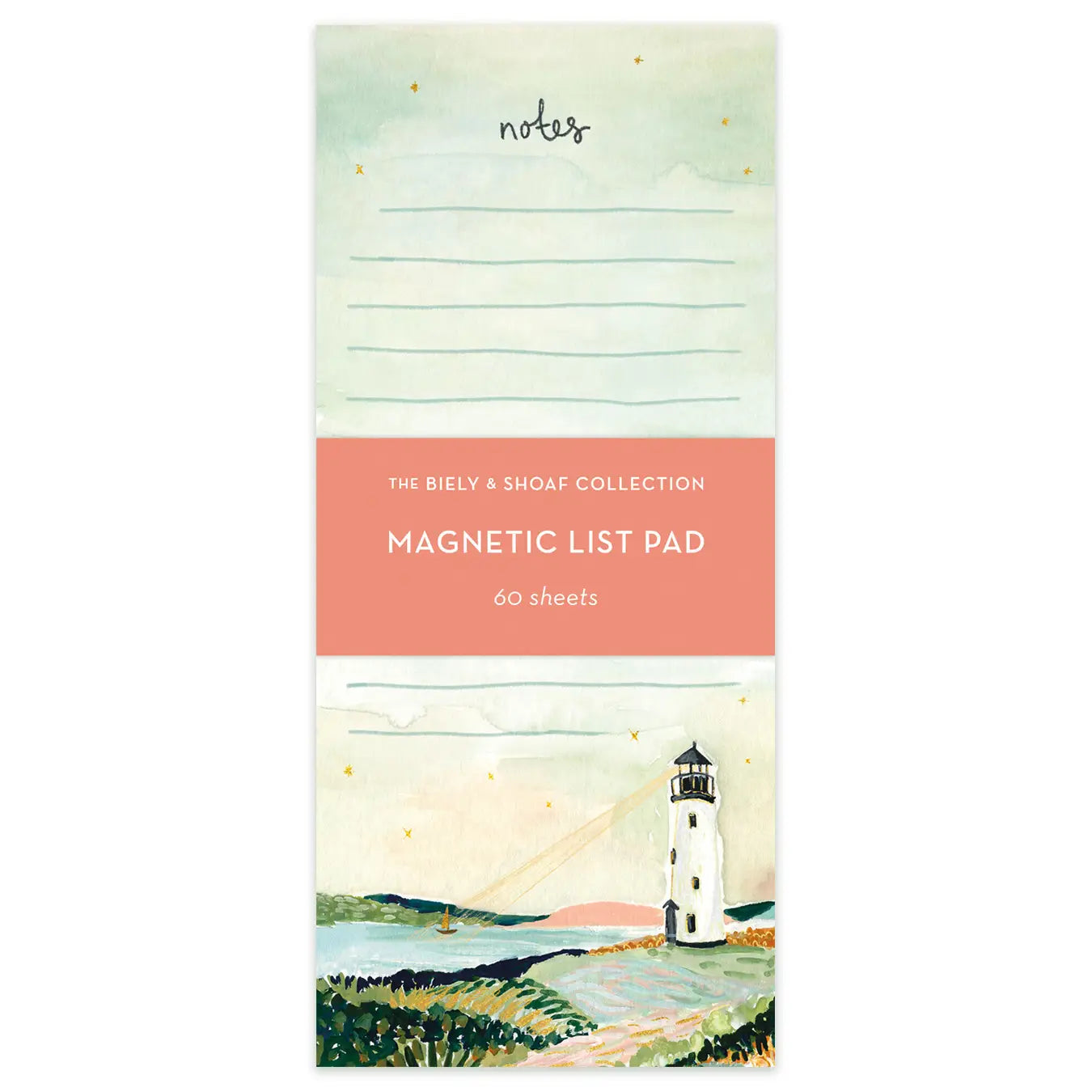 List Pad - Lighthouse Scene