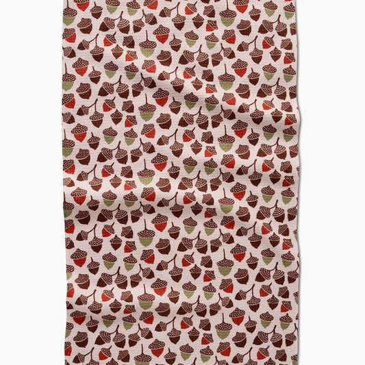 Acorn Abundance Tea Towel