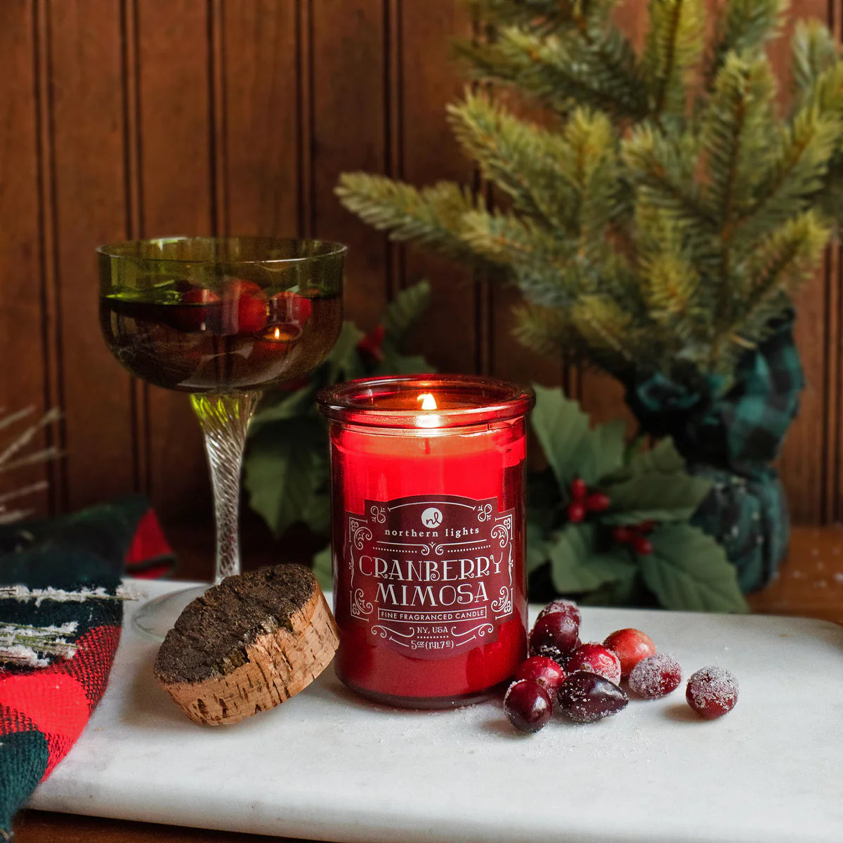 Cranberry Mimosa Candle