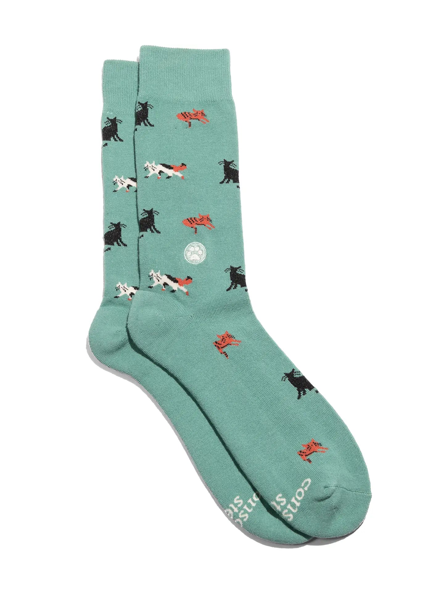 Socks That Protect Cats - Teal