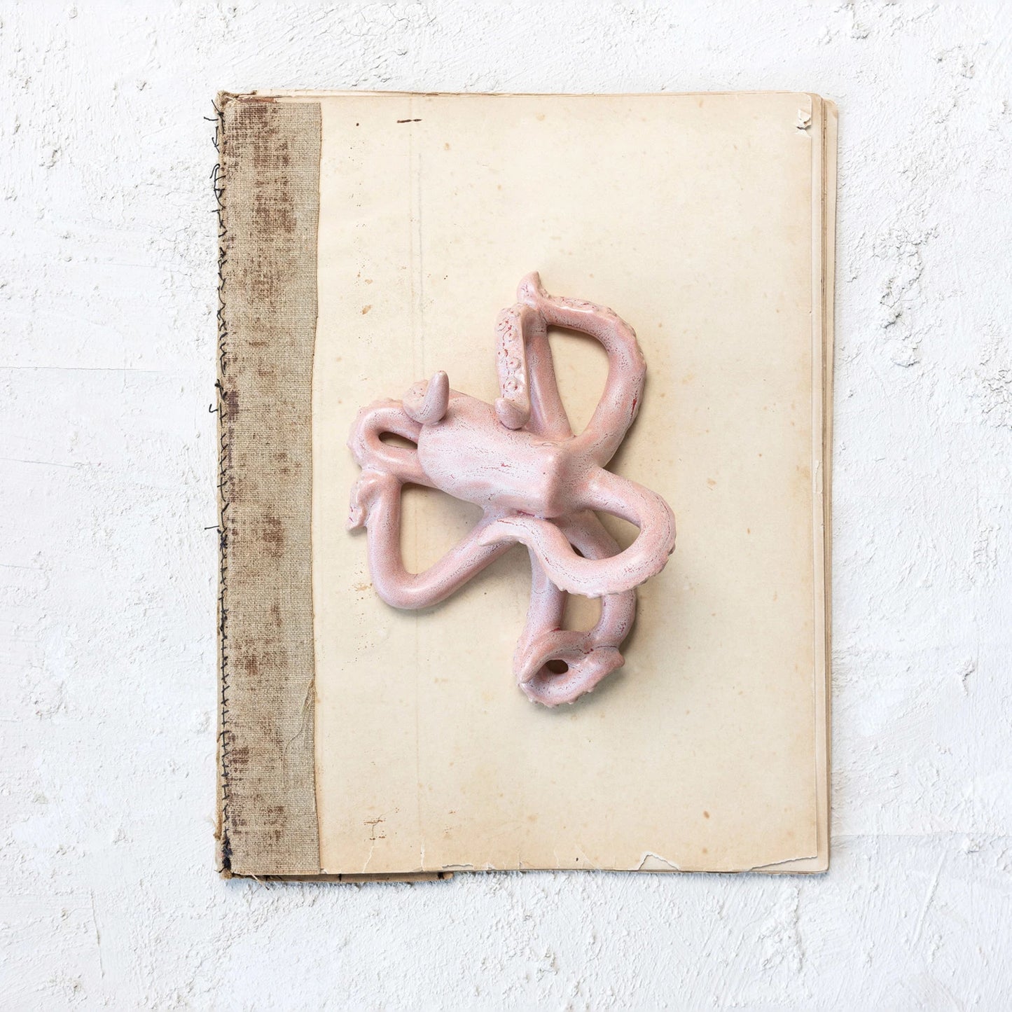 Stoneware Octopus Decor