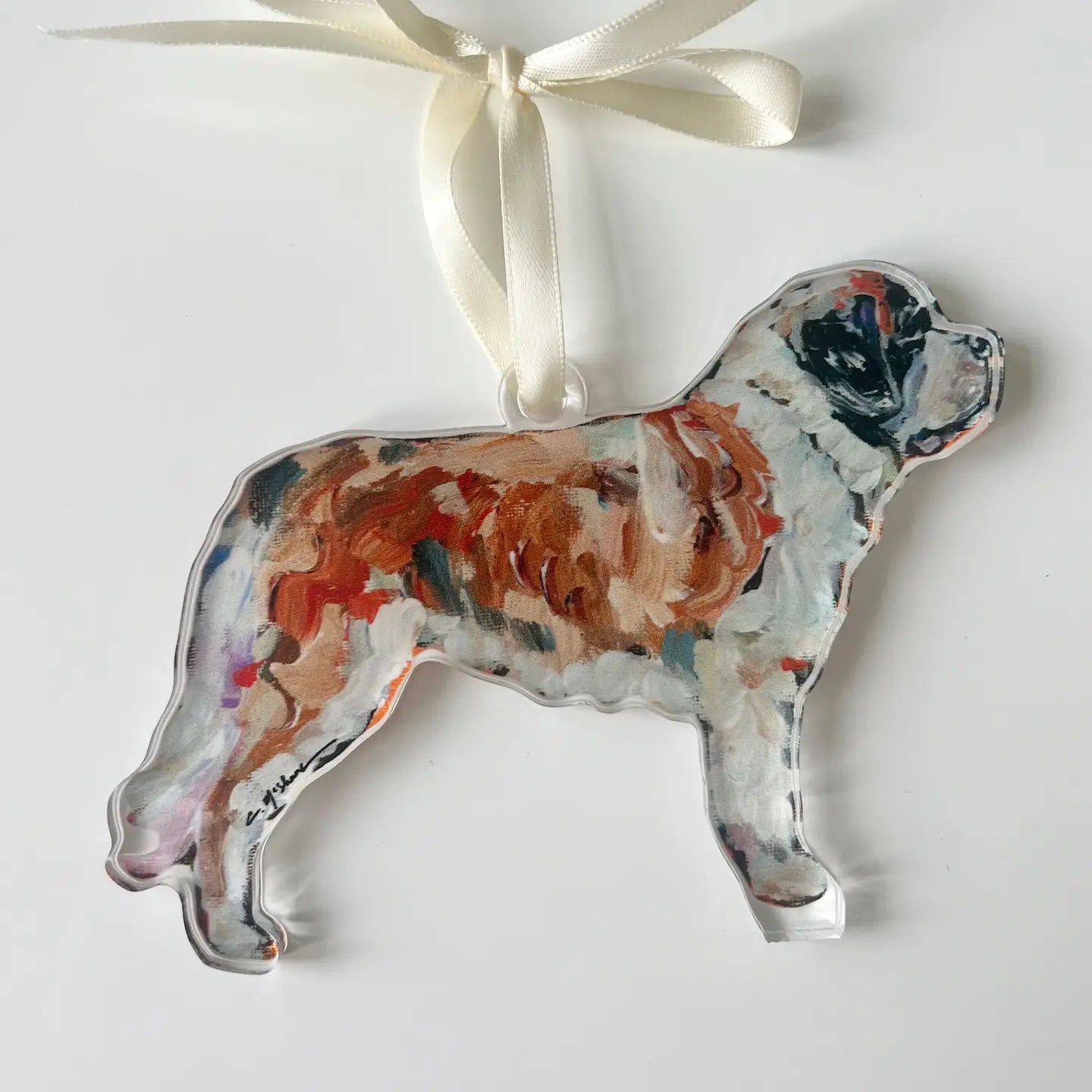 Dog Ornament - St. Bernard