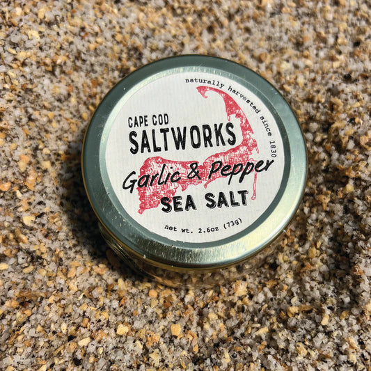 Cape Cod Salt - Garlic & Pepper