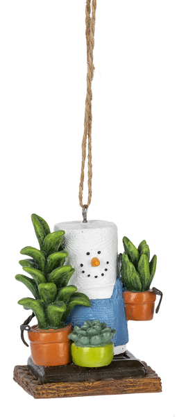 Smores Crazy Plant Lady Ornament