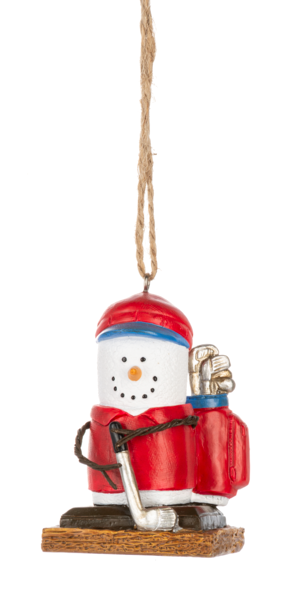 Smores Golf Ornament