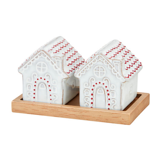 Gingerbread Salt & Pepper Set