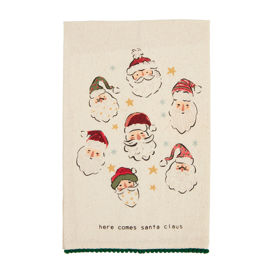 Santa Dish Towel