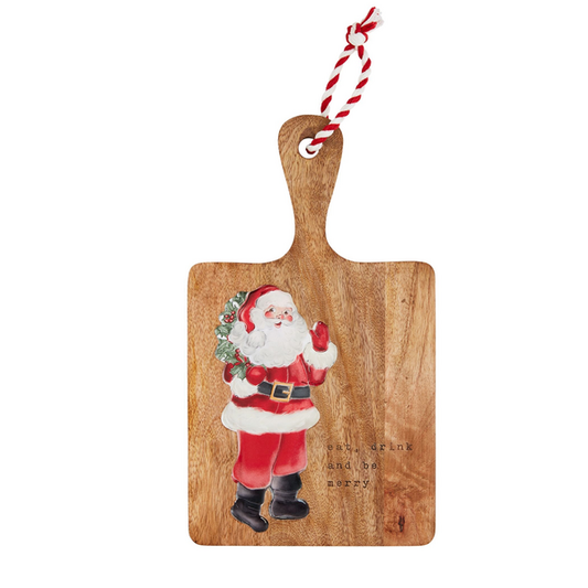 Square Santa Enamel Board