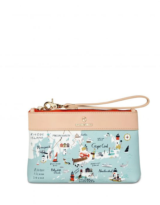 Northeastern Harbor Wristlet