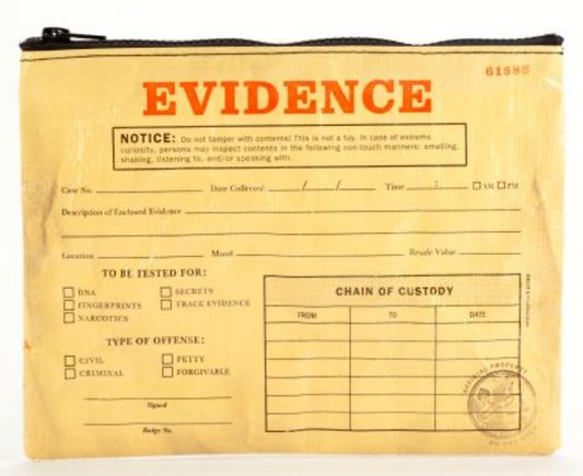 Evidence Zipper Pouch