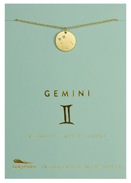 Gemini Zodiac Necklace