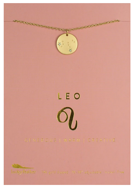 Leo Zodiac Necklace