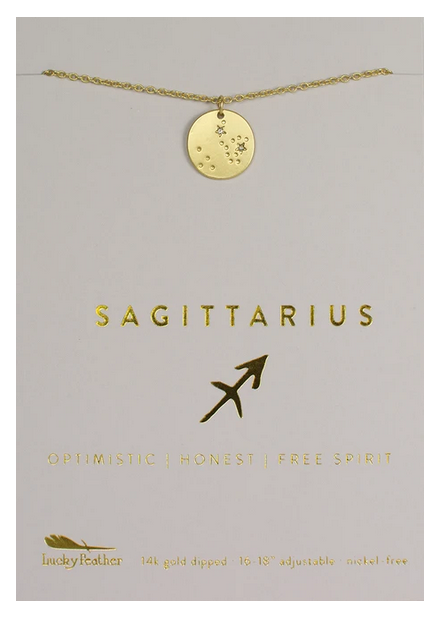 Sagittarius Zodiac Necklace