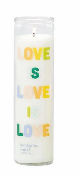 Spark Candle - "Love Is Love Is Love" 10.5oz.