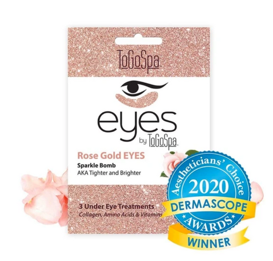 Rose Gold Eye Mask: AKA Tighter & Brighter