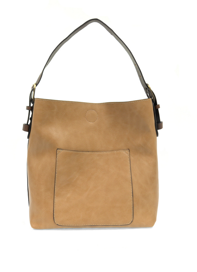 Classic Hobo Handbag - Camel