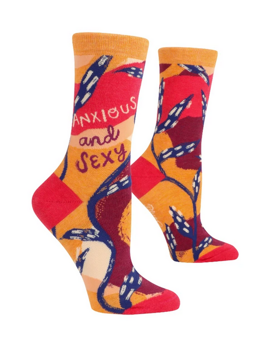 Anxious and Sexy Women's Crew Socks