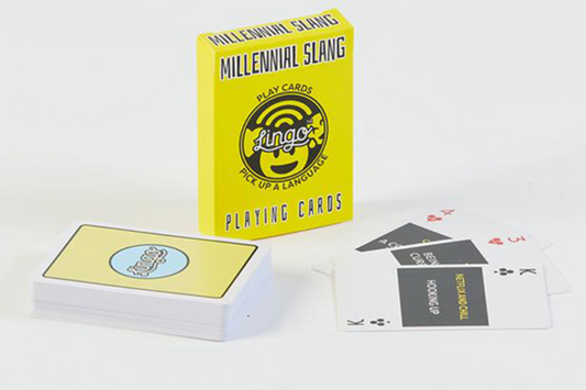 Millenial Slang Lingo Cards