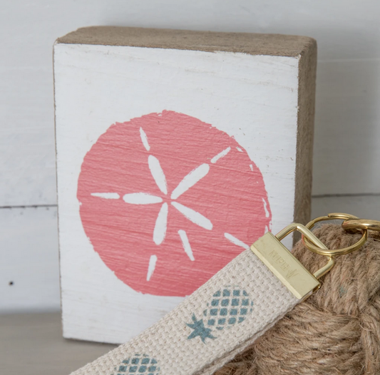 Sand Dollar Rustic Block