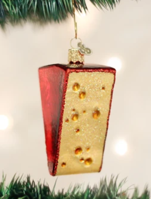 Cheese Wedge Ornament