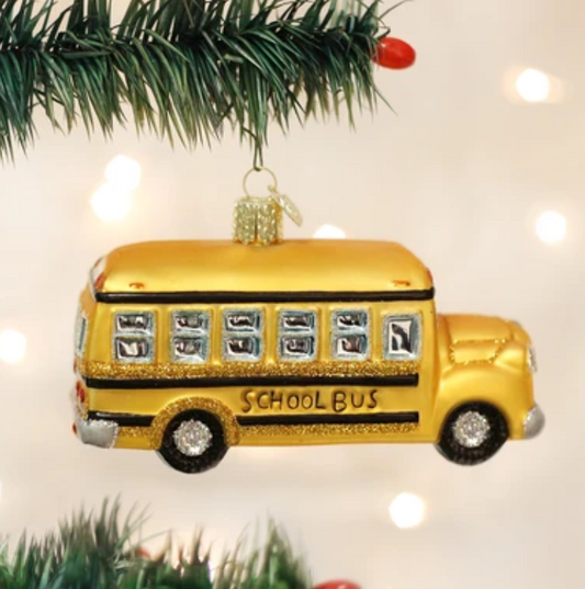 School Bus Ornament