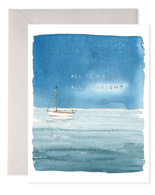 Boxed Cards - Holiday Boat