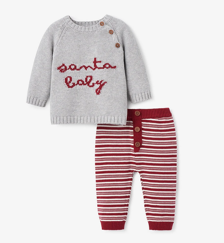 Santa Baby Sweater Pant Set