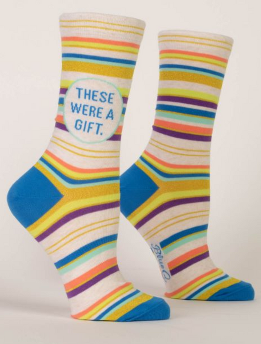 These Were A Gift Women's Crew Socks